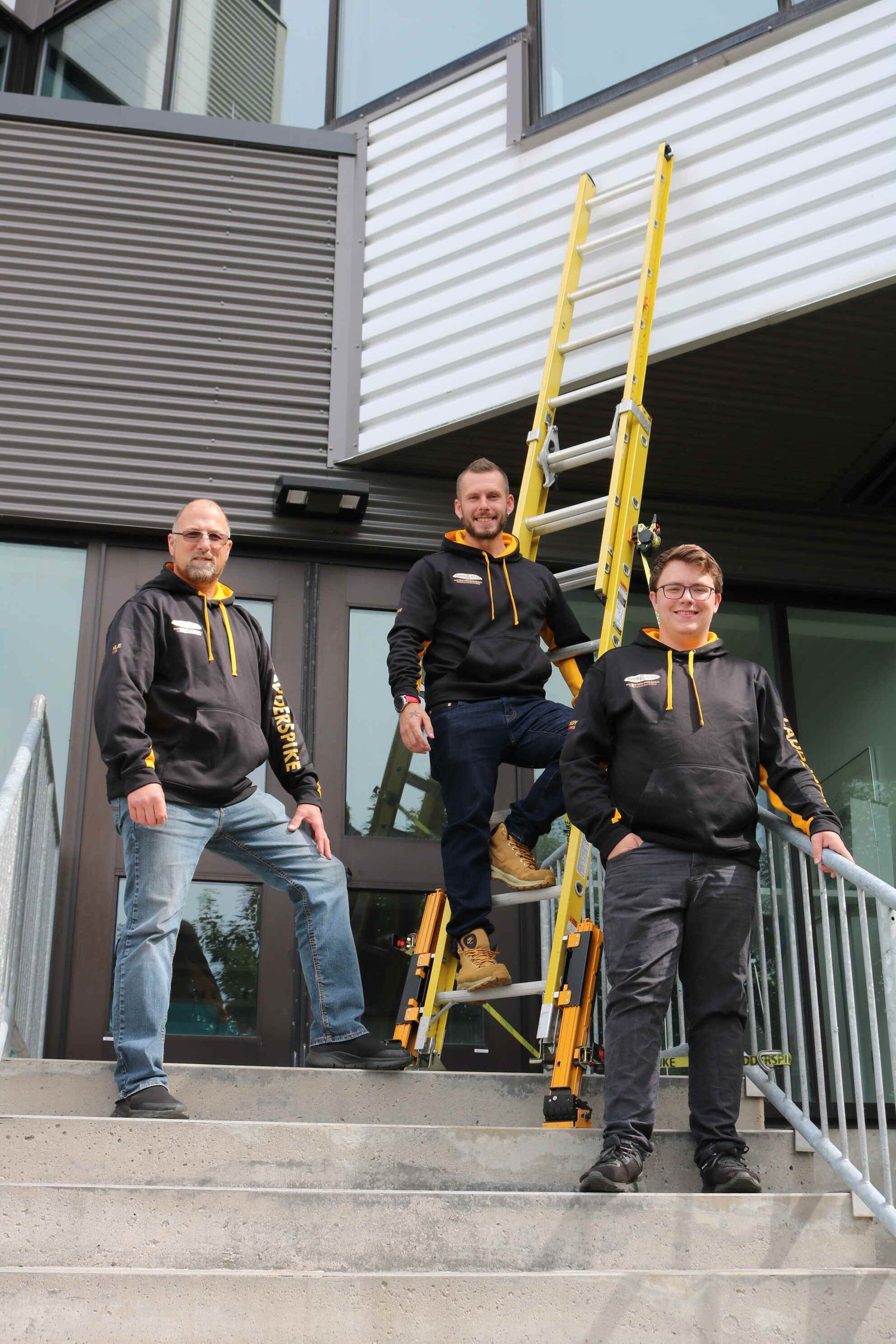 Ladderspikes team standing